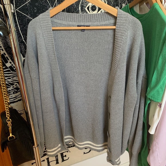 Coats | Spao Gray Cardigan | Poshmark